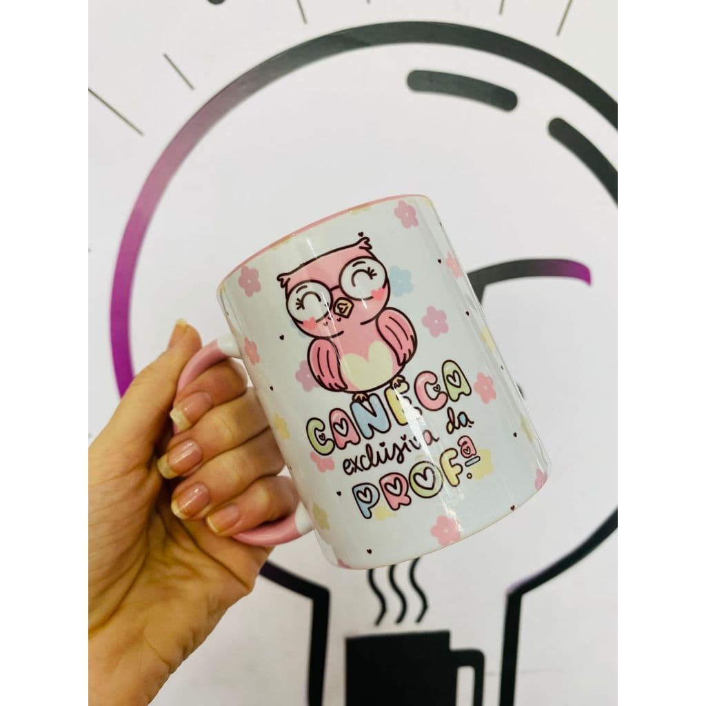 Caneca exclusiva da Profª - Dia dos professores - Professora - Mimo - Presente Criativo