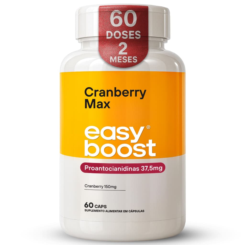 Cranberry Max 100% Proantocianidinas Easy Boost 60 Caps