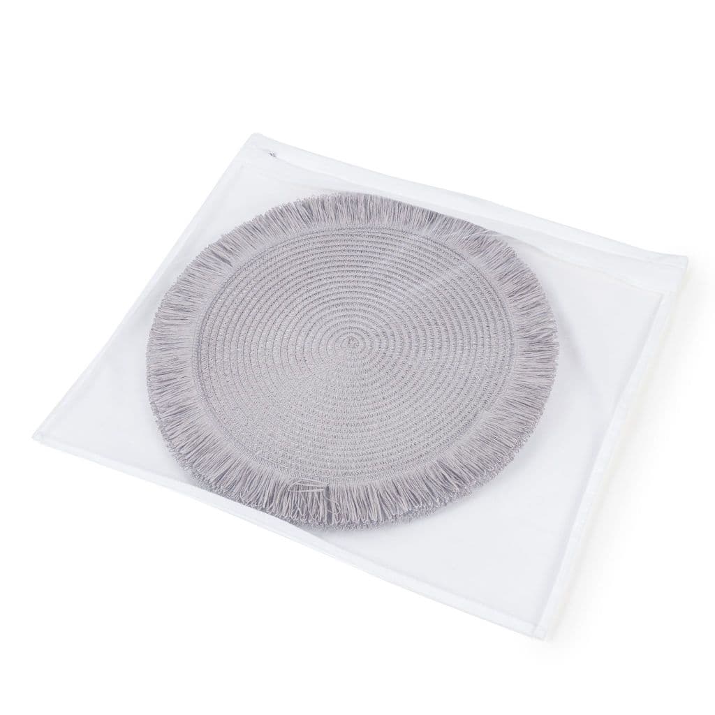 Sacos Envelopes Organizadores Alfaiataria Zíper Branco 45x45