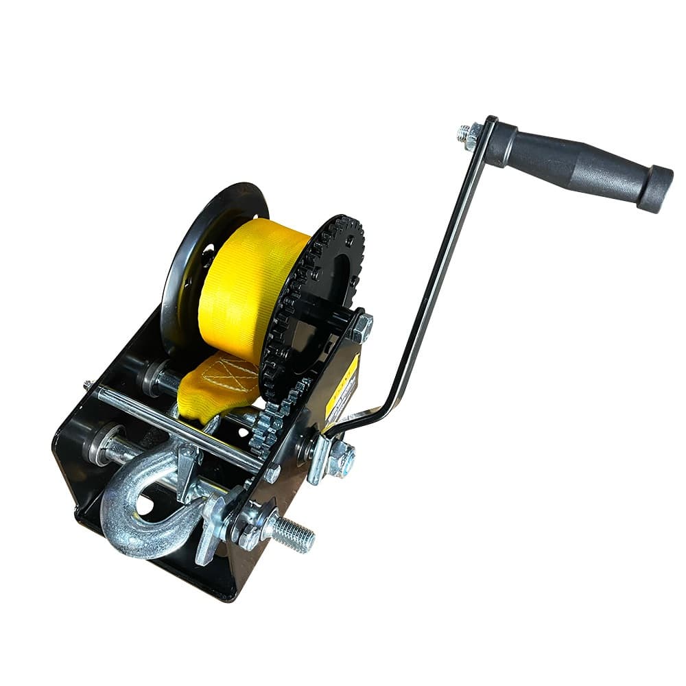 Guincho Manual Carretilha até 720Kg com Cinta em Nylon de 8 Metros - Elevi