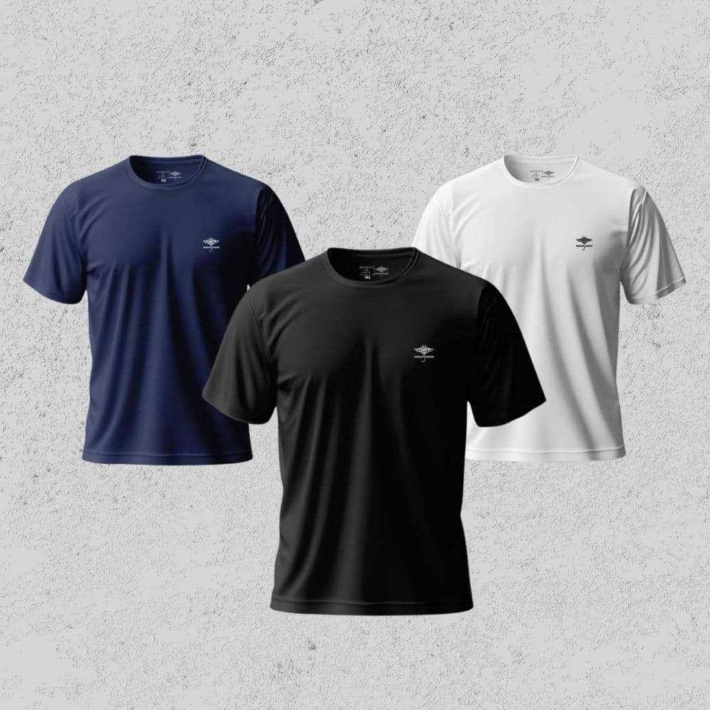 Kit 3 Camisetas Dry Fit Lisa Plus Size Academia Verão Esporte