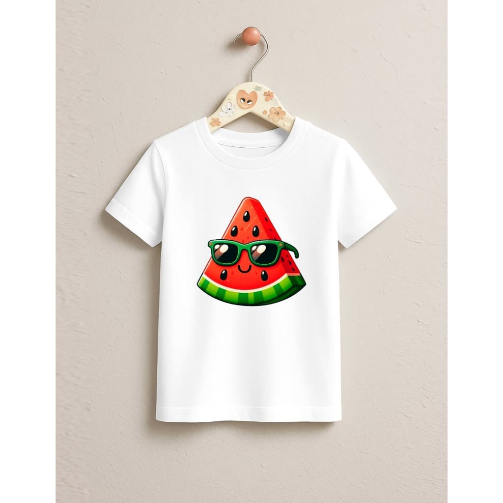 Camisa Infantil Melancia Estampa Blusa Moda Infantil Unissex Trevix