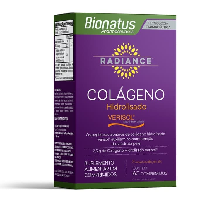 Radiance Colágeno Verisol C/60 comprimidos
