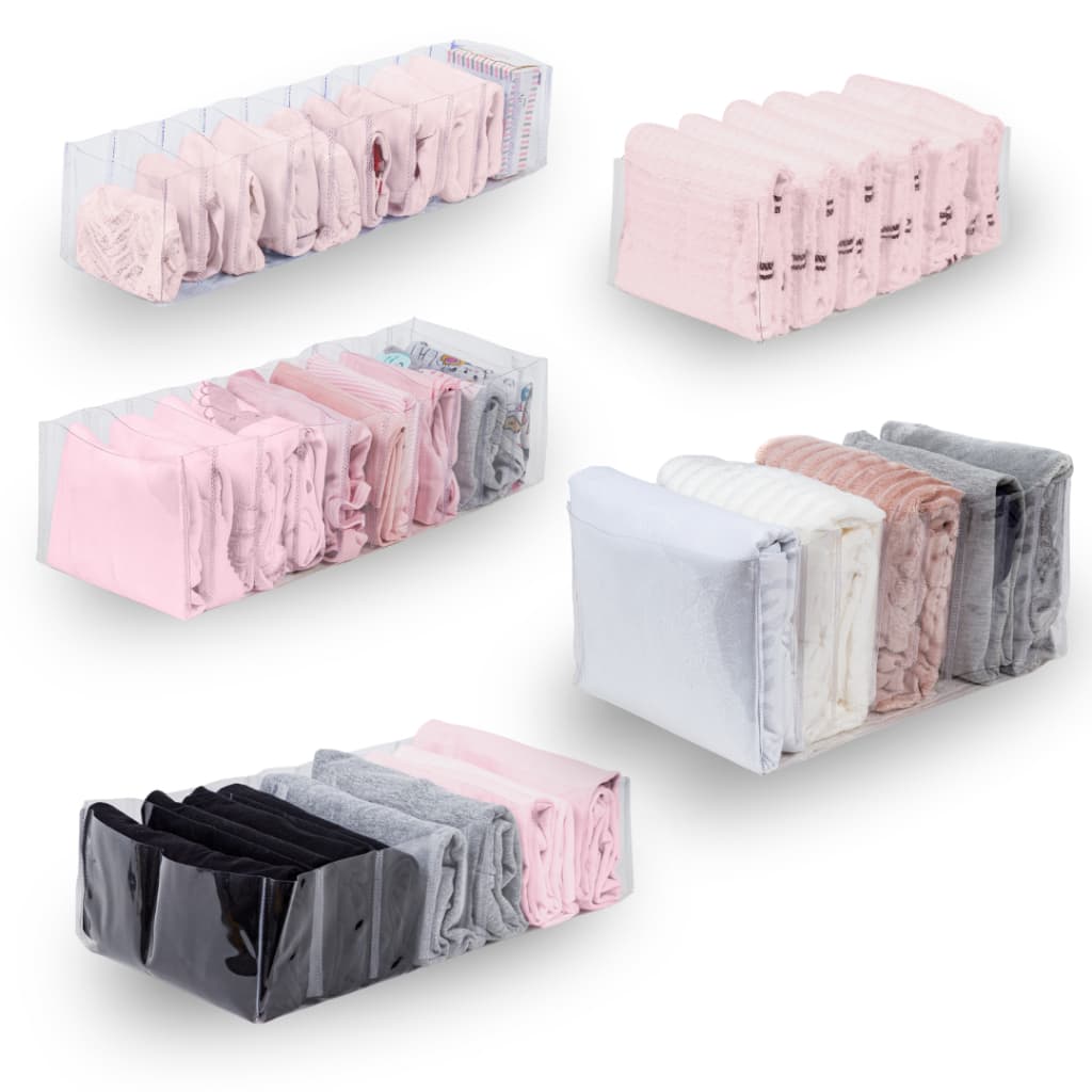 Kit Infantil Com 5 Colmeias Organizadoras Itens De Bebê