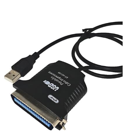 Cabo Conversor Usb Paralelo Db36 Lpt Impressora Lx300 36 Pin