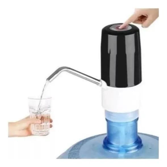 Dispensor Torneira Inox Bomba De Água Usb Galão E Garrafão