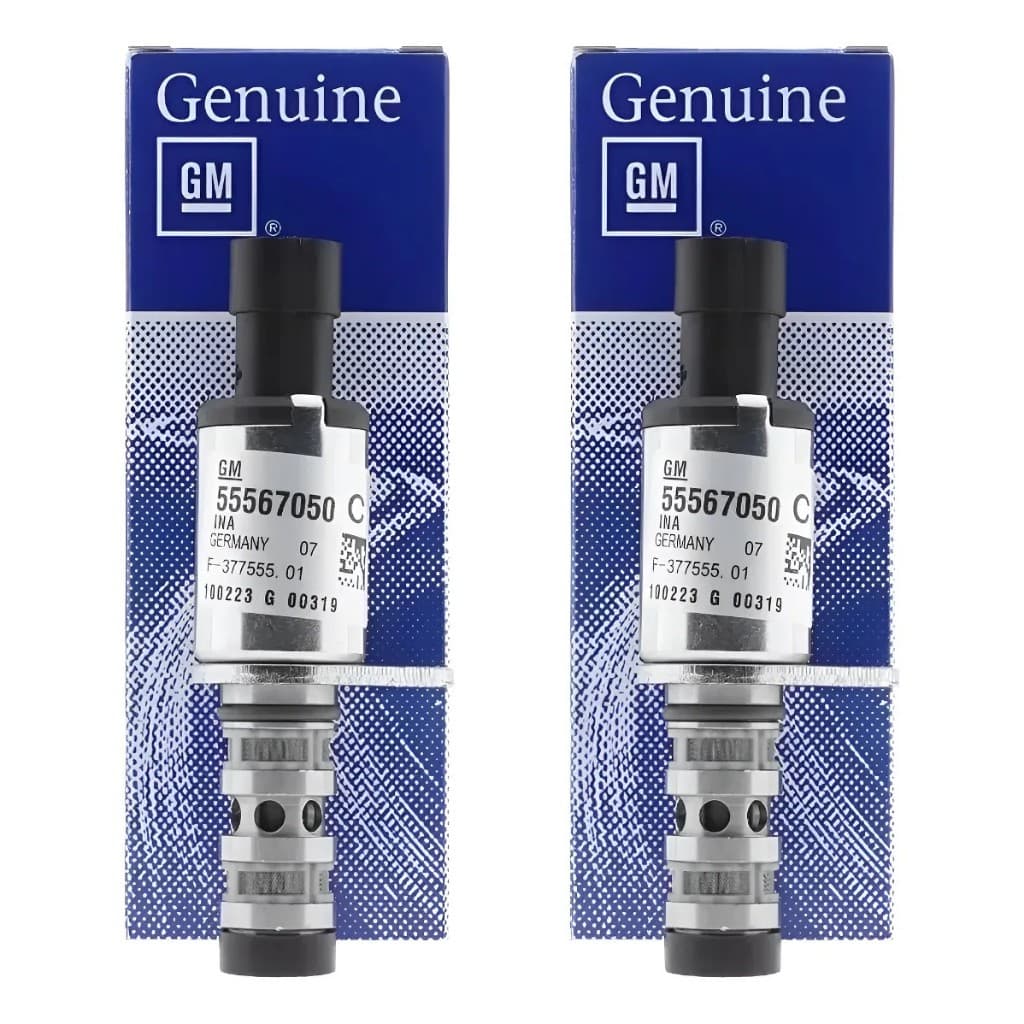 Par Válvula Solenoide Cabeçote Cruze Tracker 1.8 Sonic 1.6