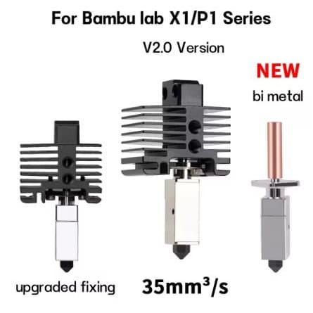 Kit de Hotend Atualizado Para Bambu Lab X1