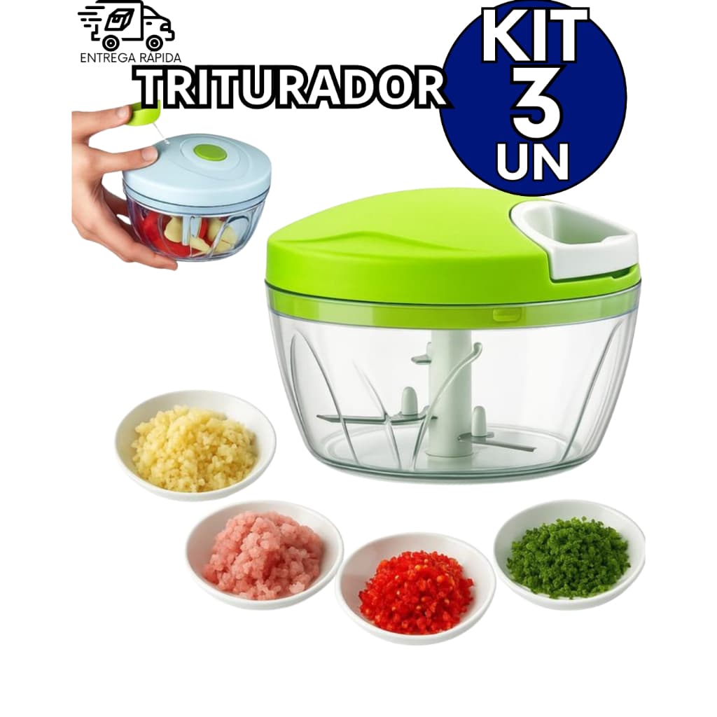 Triturador Processador de alimentos 500ml