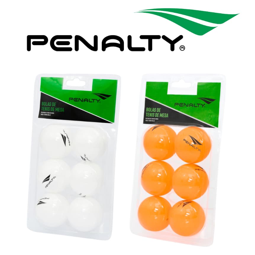Bolinha Tênis De Mesa Ping Pong Kit Com 6 Penalty 2 Estrelas
