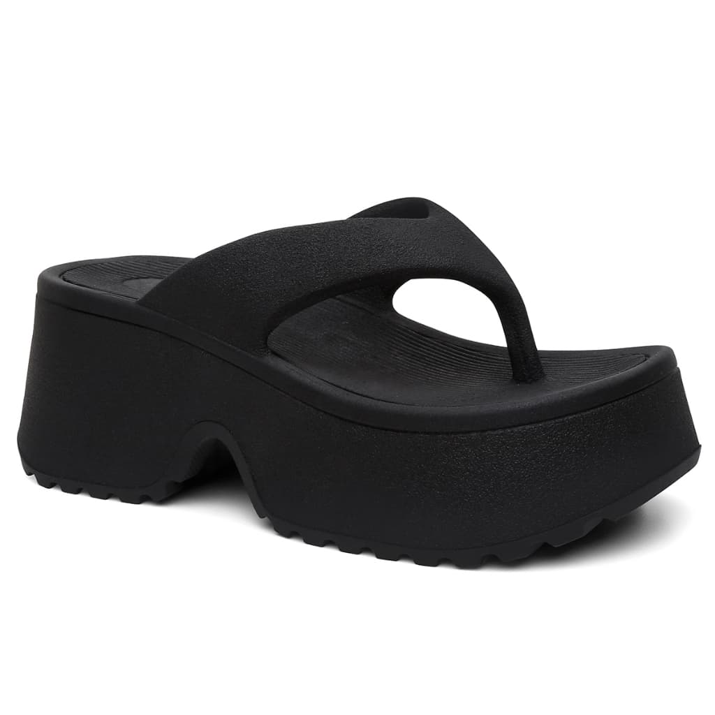 Sandália Tamanco Feminino Nuvem Chinelo Flatform Plataforma Tratorado