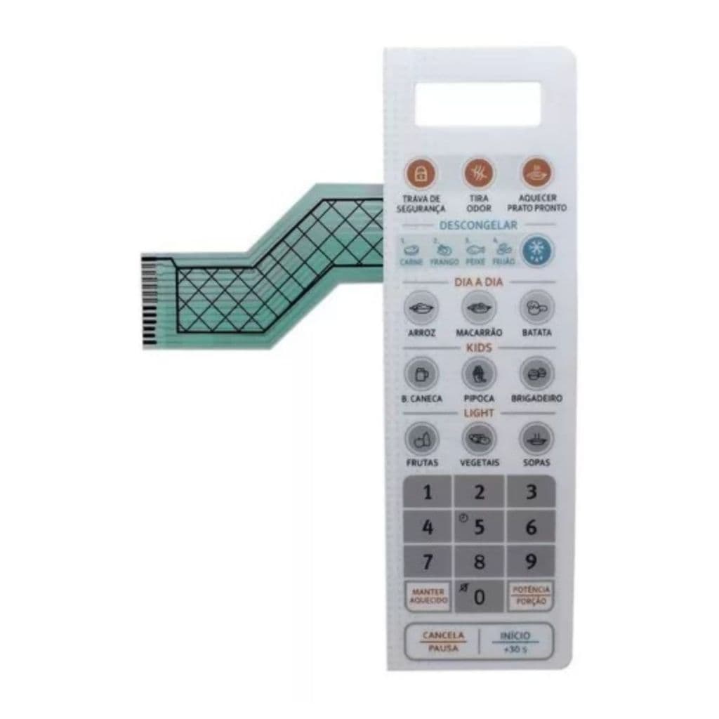 MEMBRANA MICROONDAS DIVERSOS MODELOS COMPATIVEIS ELETROLUX  MEF41 MTO30 MEF30 MI41T MEO 44 MI41S MEF41 ME28S MEP41 MEF33