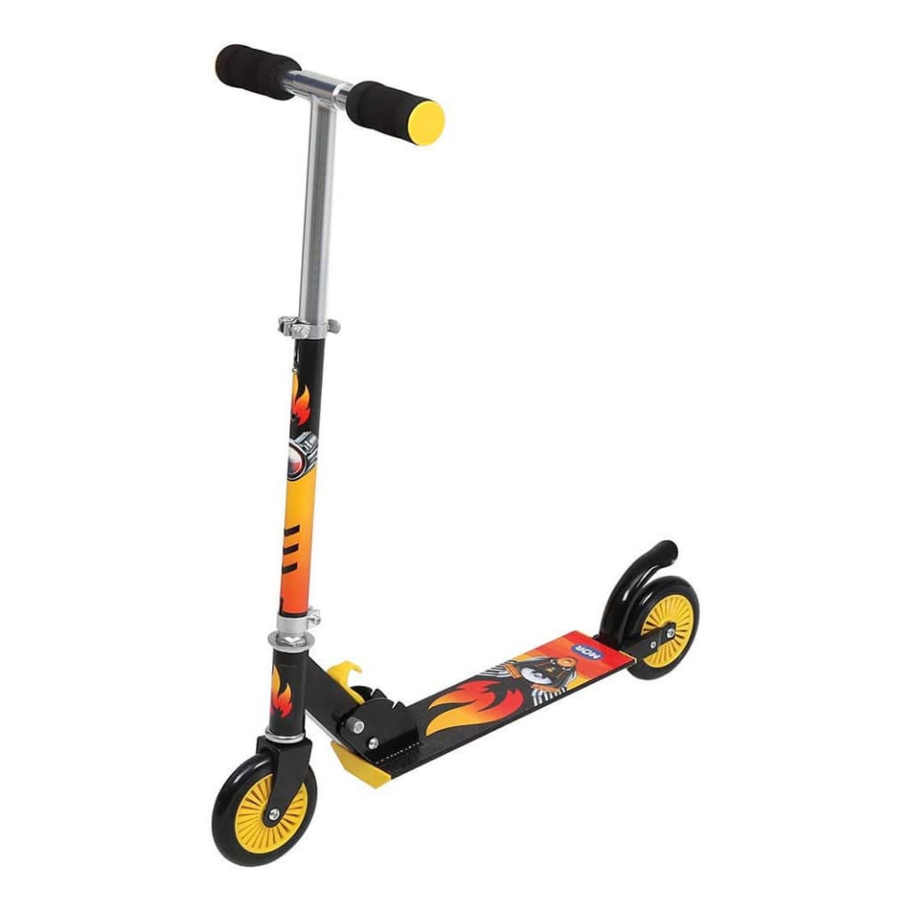 Patinete Juvenil Preto Com 2 Rodas Gel Mor Modelo Sensacional