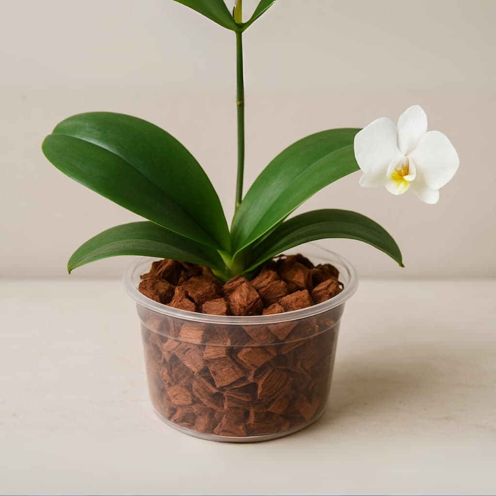 KIT Chips de Coco Substrato Para Orquídeas Vasos Flores Vitaplan 200g 600g Jardim