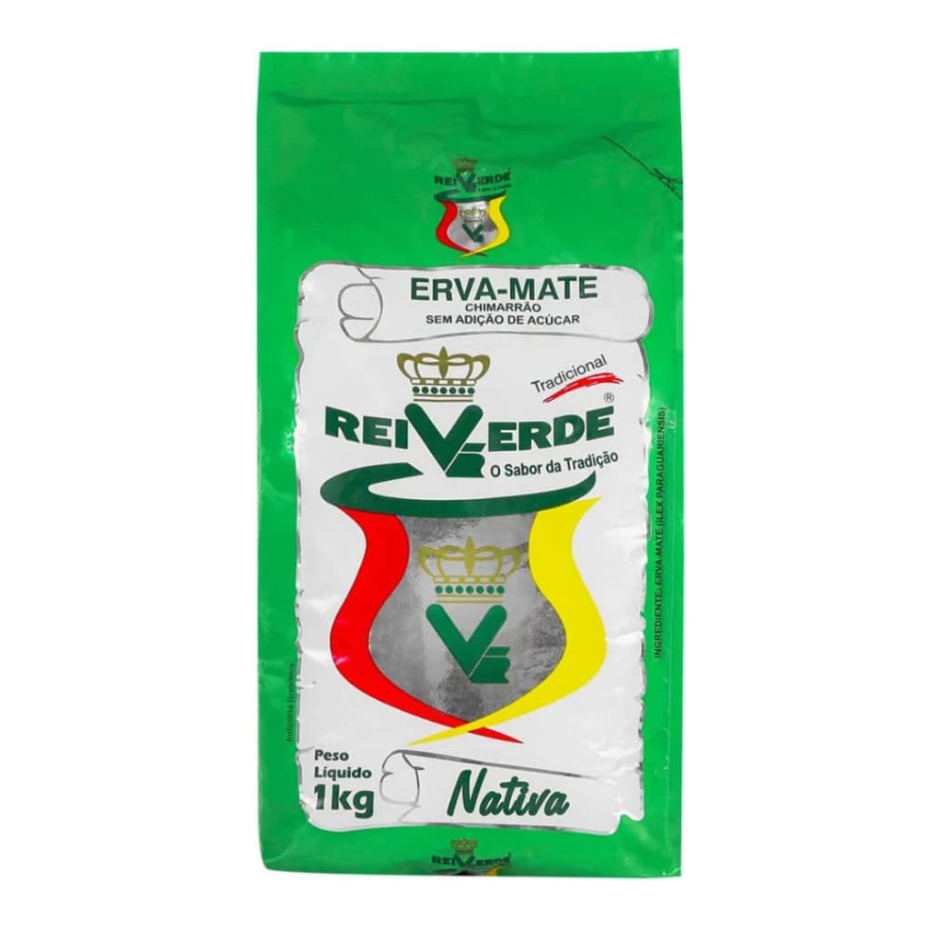 Erva Mate Rei Verde Nativa Tradicional