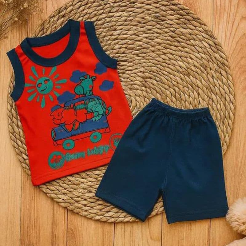 Conjunto Infantil Verão veste até 1 ano