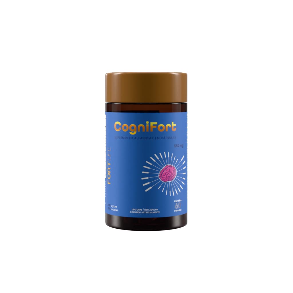 CogniFort 550mg 60 Cápsulas FortLife