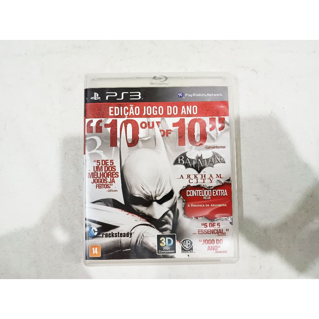 Batman Arkham City Game Of The Year Leg Pt Playstation 3 Ps3