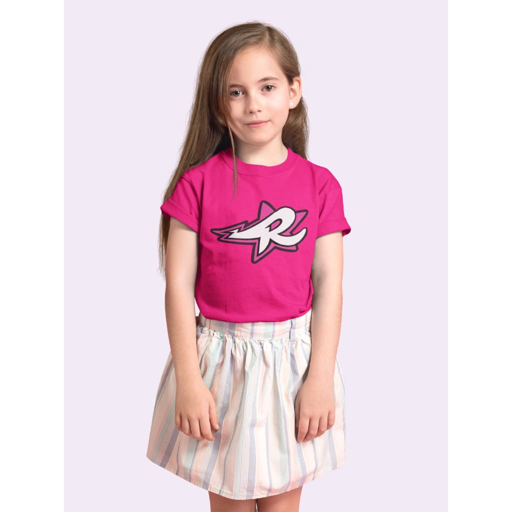 Camiseta Infantil Emilly Vick Youtuber Camiseta Infantil Rosa Evolução Dos Elementos Rosa Pink