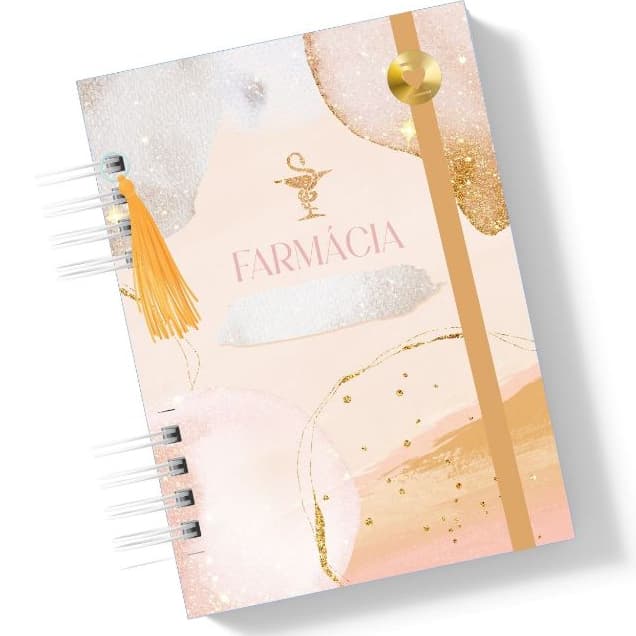 Caderno Farmácia Personalizado