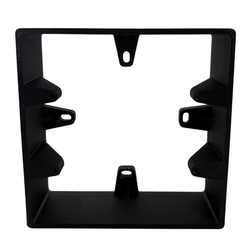 Caixa Sobrepor 4x4 Adaptador Interruptor Inteligente Preto