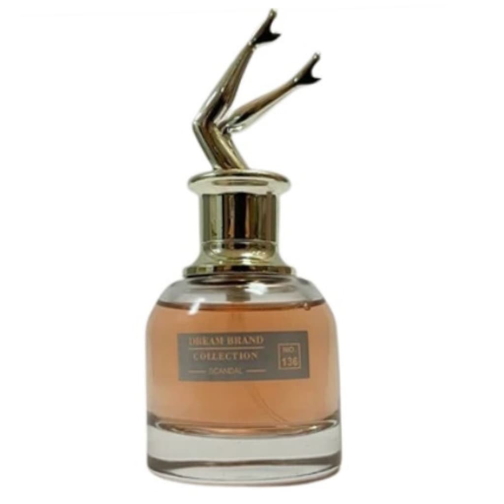 PERFUME ESCANDALO FEMININO BRAND COLLECTION Nº136 COM 25 ML DE PURA SEDUÇÃO - FRAGRÂNCIA EXCELENTE - FIXA MUITO