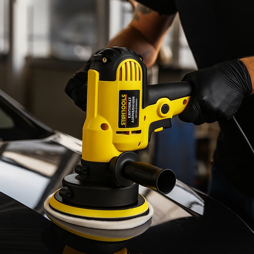 Politriz Lixadeira Automotiva Profissional Potente 127V Acabamento Superior Indicado Oficinas