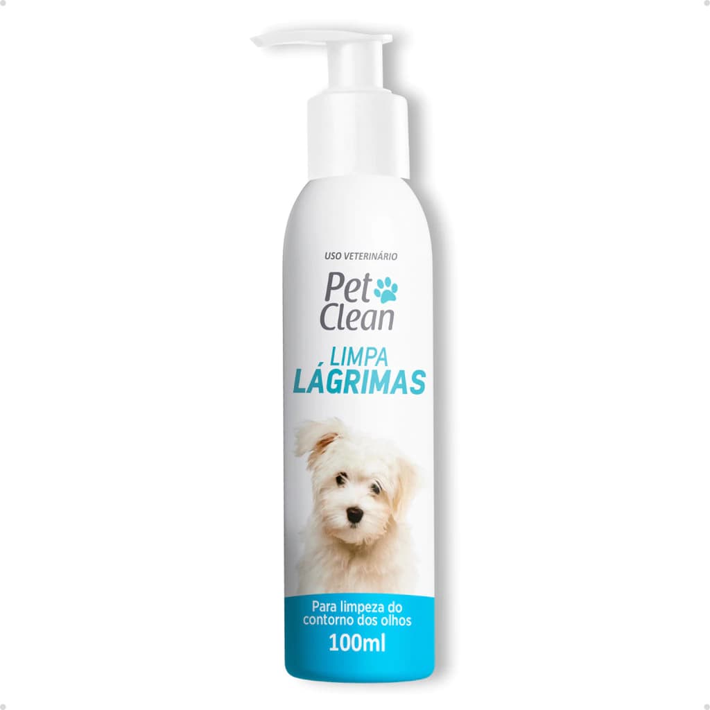 Limpeza De Lágrimas Limpa Olhos Cães Gato Pet Clean 100 Ml