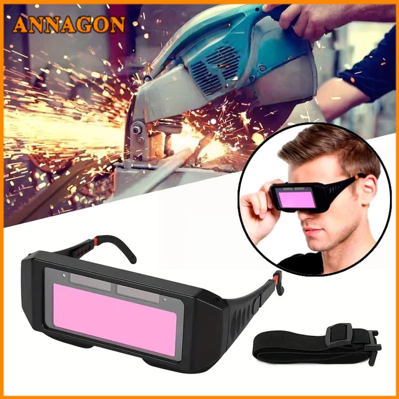 Óculos De Solda Para Soldador C/ Escurecimento Automático