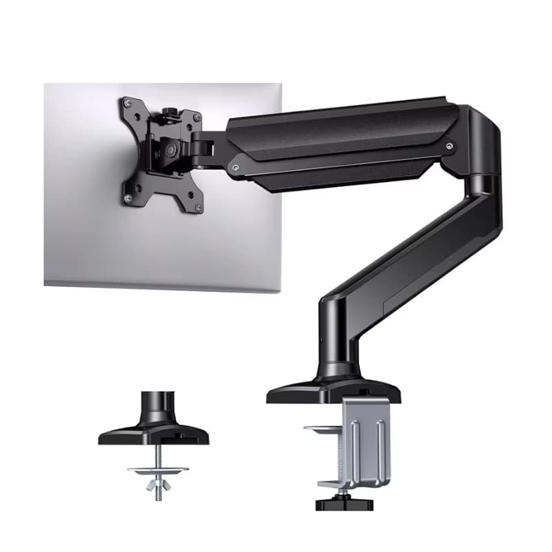 Suporte De Monitor Para Tv/monitor Articulado De 17 Até 30 Ajuste Altura Suporte Articulado Preto U1