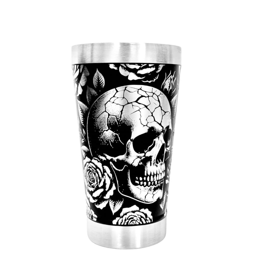 Copo Térmico Personalizado gravação a laser Caveira 360º  | 473ml