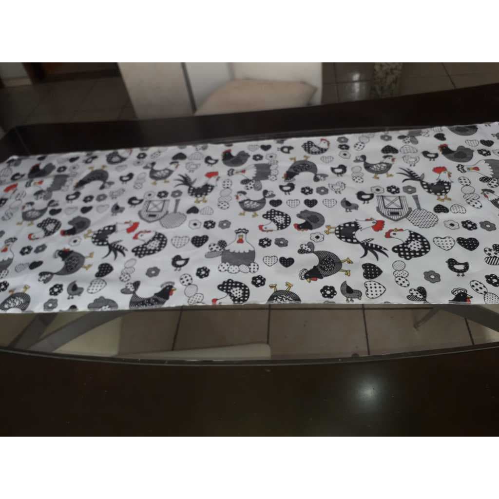 2 Caminhos De Mesa 1,45m x 45cm Tecido Oxford