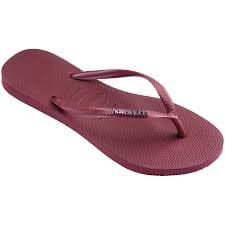 Chinelo Hav. Feminino Slim Logo Metallic 100% Originais