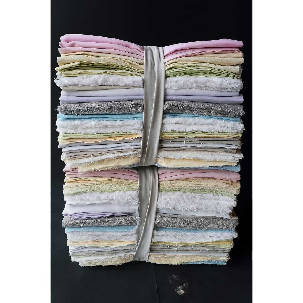 5 Kg Retalho Percal Canto de Lençol 30cm x 30cm Liso Variados Artesanatos