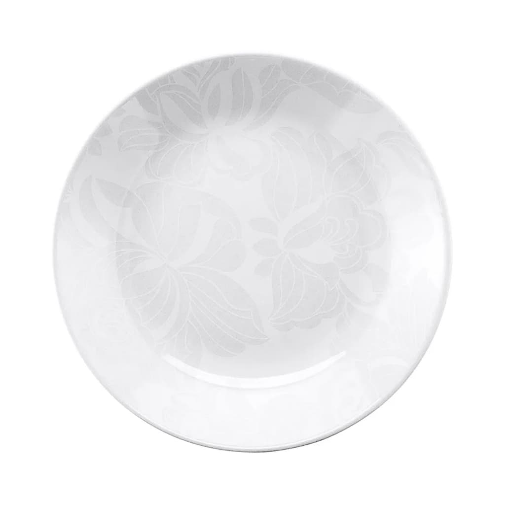 Prato Fundo Porcelana Branco Coup Blanc 24cm Oxford Porcelanas Modelo Antigo