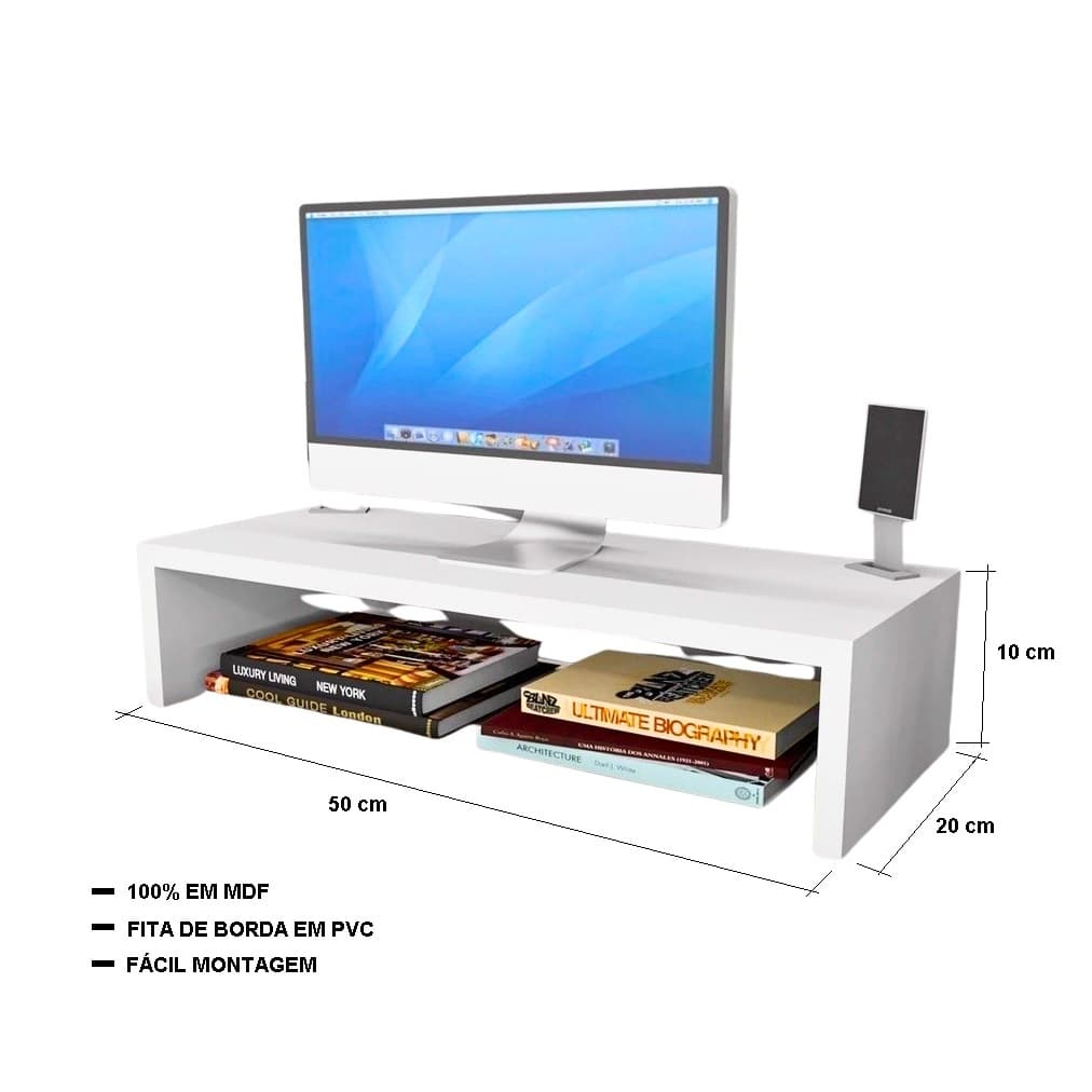 Base para monitor suporte de mesa