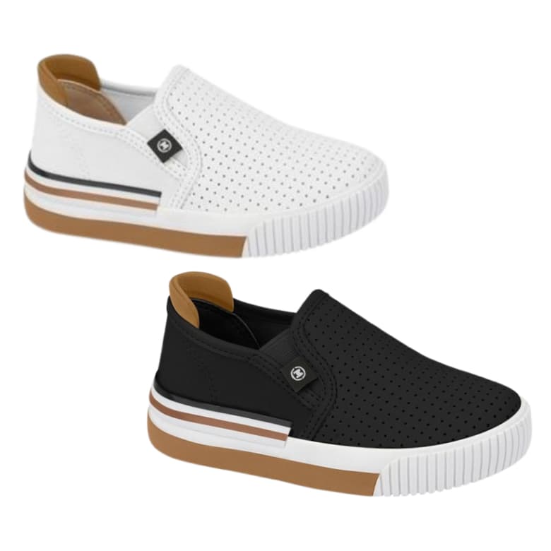 Tênis Infantil Molekinho Menino Casual Calce Fácil Conforto 2615.100
