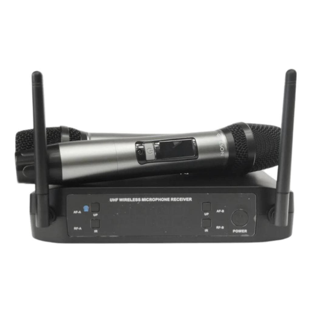 Microfone Duplo sem Fio LS 926