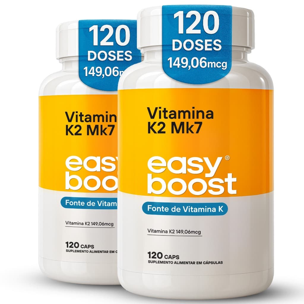 Vitamina K2 Mk7 Easy Boost 149,06mcg  2x 240 Caps