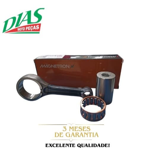 Biela Magnetron CG 150 Titan KS 04 até 08 Peça Motor Original Alta Durabilidade