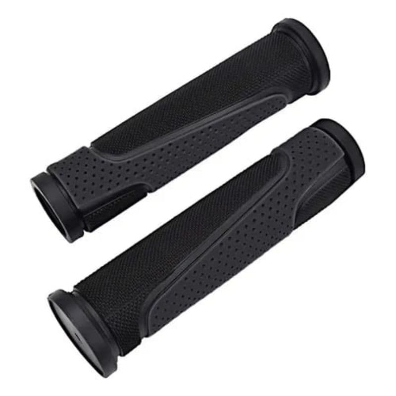 MANOPLA BICICLETA 125MM BORRACHA PRETO