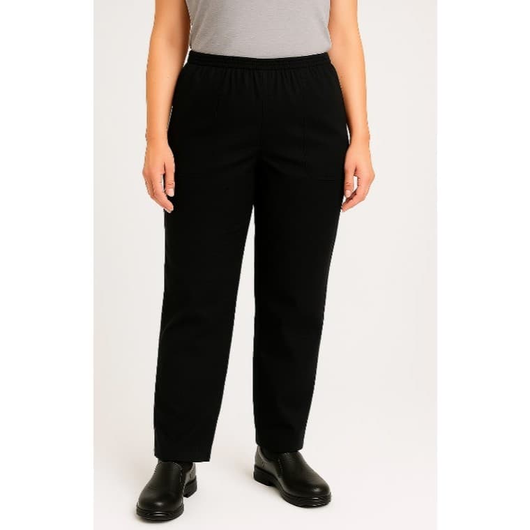 Calça Brim Feminina Trabalho Uniforme Profissional P/ Mulher