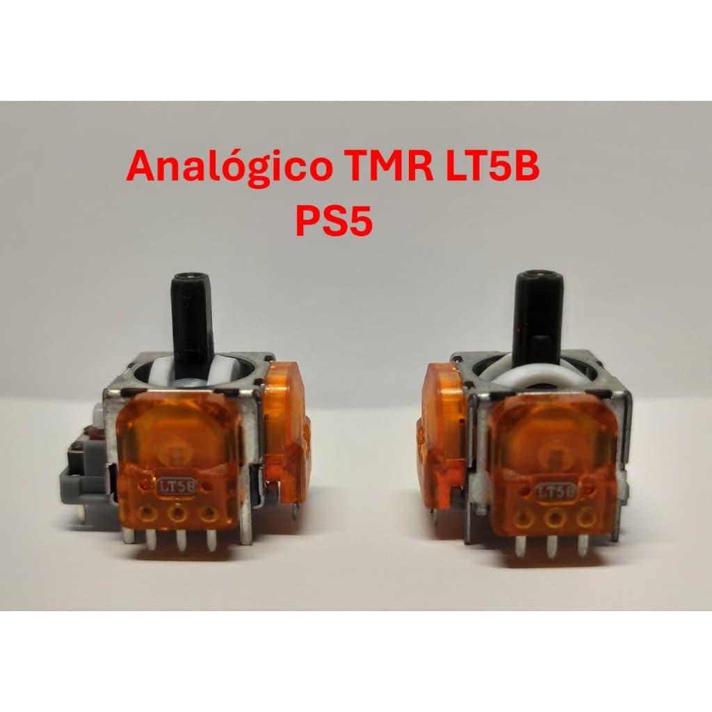 Analógicos TMR LT5E Ginfull para Controle PS5 Playstation 5 Dualsense