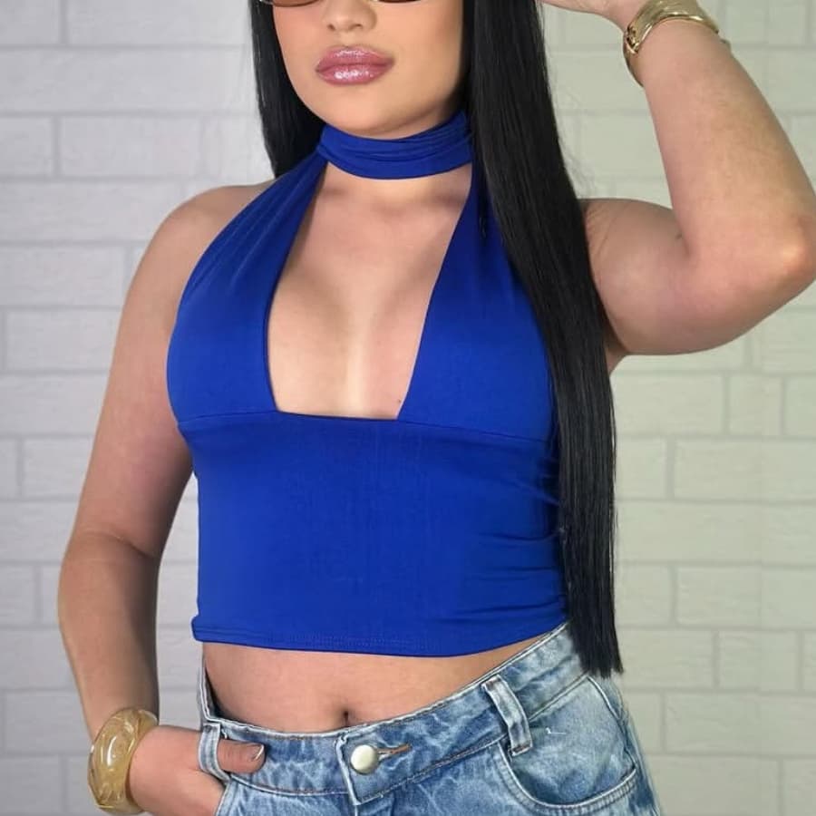 Cropped Multi Formas Livia Decotado Blogueira