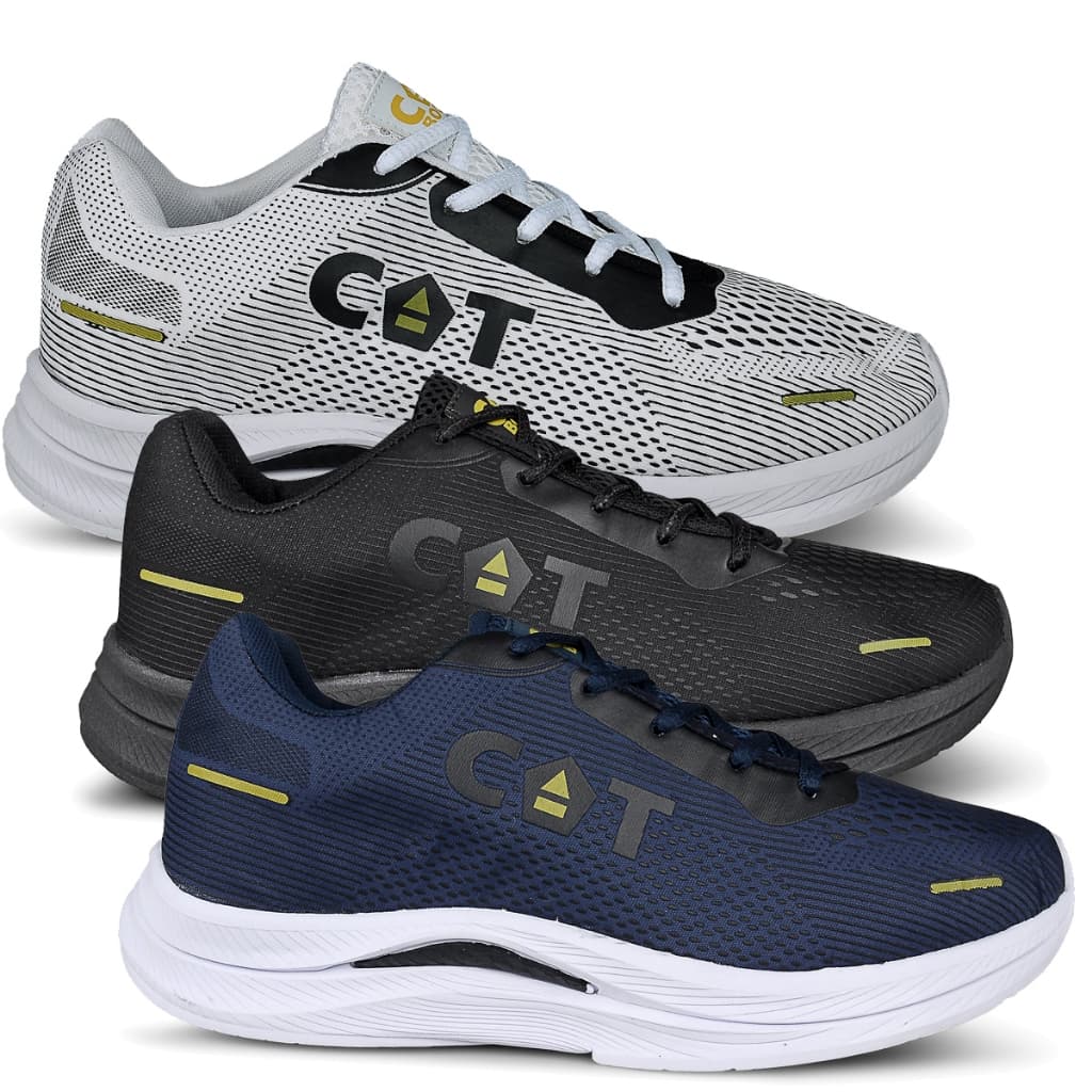 Kit 3 Tênis Masculino Catboots High Indicado Para Academia Corrida Caminhada Treino LojaSpark