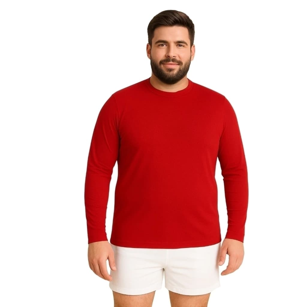 Camiseta Térmica Plus Size Com Proteção Uv50+ Térmica