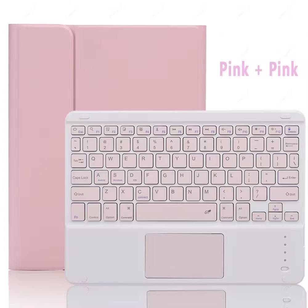 Capa Para iPad Com Teclado Bluetooth Touch Pra ipad 10th 10.9 ipad 11 2025 A16