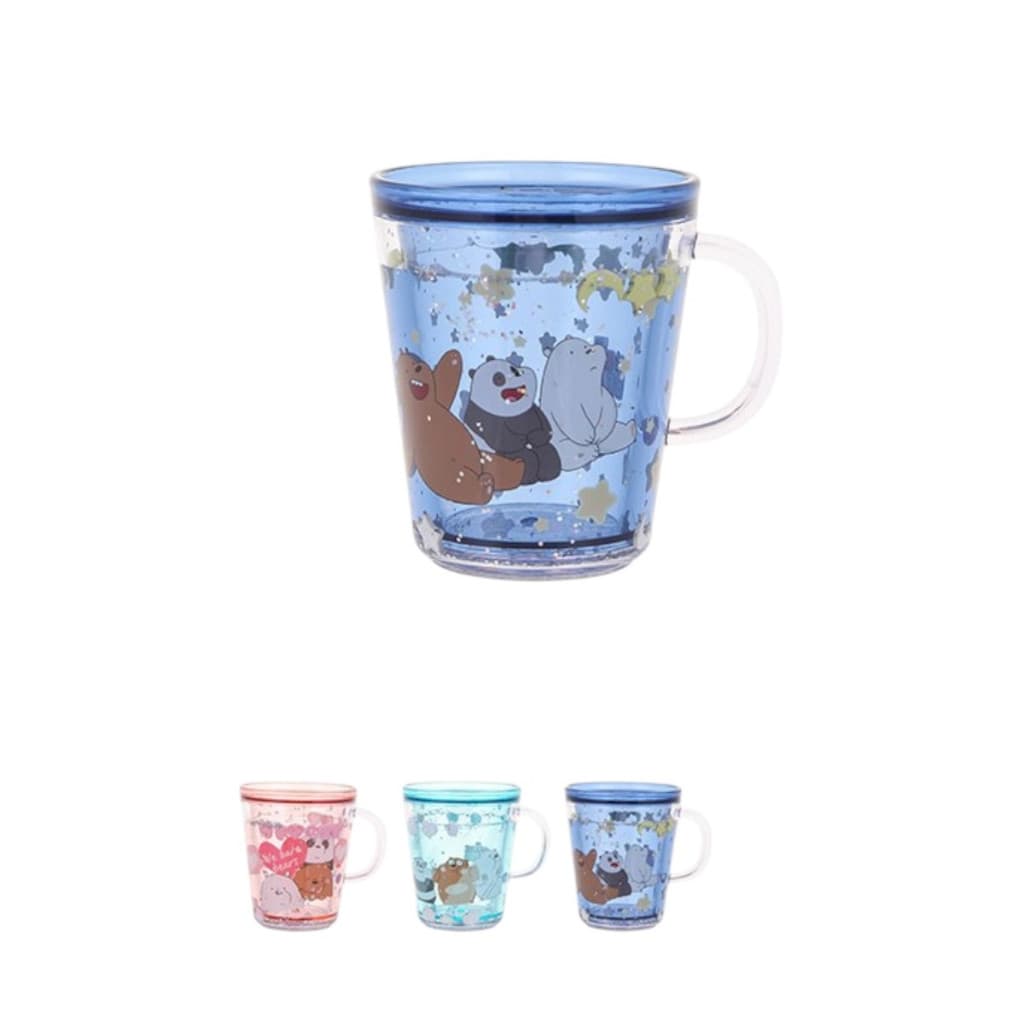 Caneca Infantil We Bare Bears Ursos Sem Curso Miniso