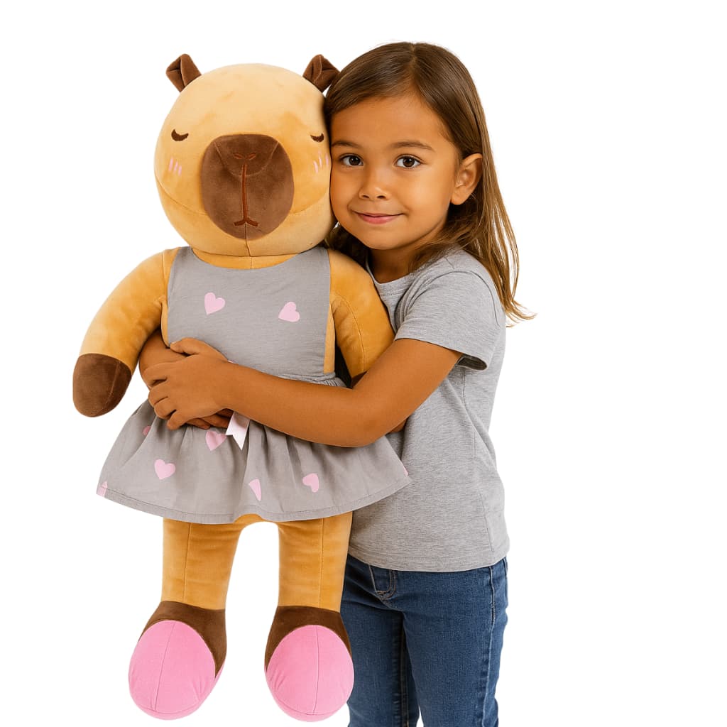 Xuxão Capivara Gigante 75cm Pelúcia Exclusiva Presente Brinquedo