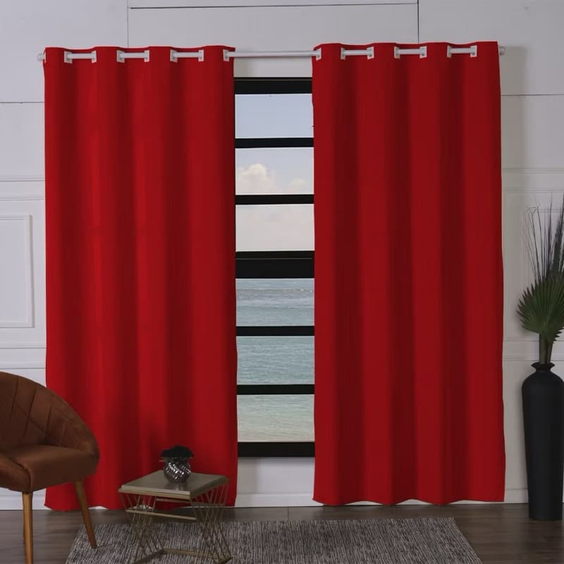 CORTINA SALA/QUARTO OXFORD LISO  Para Varão Tecido Oxford 3,00x2,70m Para Quarto Sala